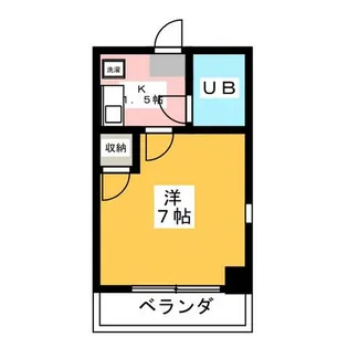 メゾンドロワール【3階】の間取り