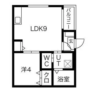 コンフォート【1階】の間取り