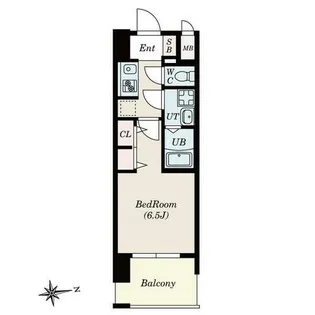 CREST TAPP平安通【2階】の間取り