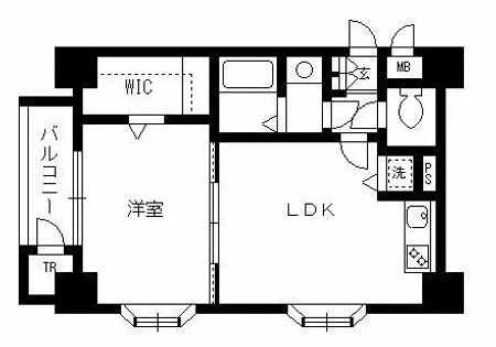 ステイツ博多駅II【602号室】の間取り