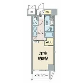 BLESTON COURT MIZUHOUNDOJOHIGASHI【5階】の間取り