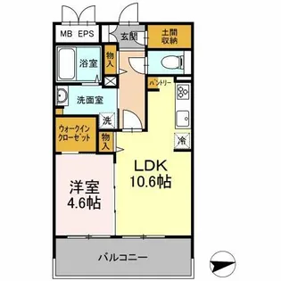 シェソワ東桜【9階】の間取り