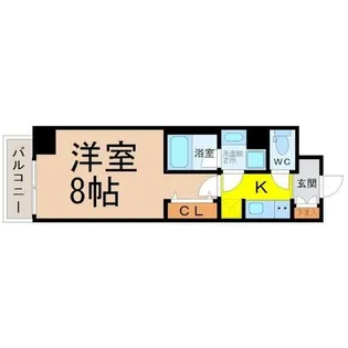 ブランシエスタ金山【10階】の間取り