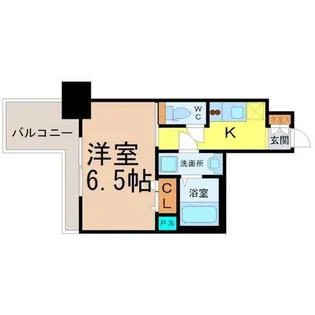 プレサンス錦プレミアム【7階】の間取り