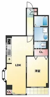 白百合グランドシャトー【3階】の間取り