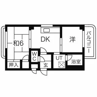 トレンツマンション【2階】の間取り