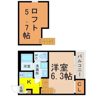 Lino【1階】の間取り