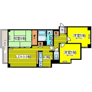 プレステージⅠ【803号室】の間取り