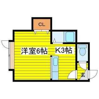 ライフステージ北26条【202号室】の間取り