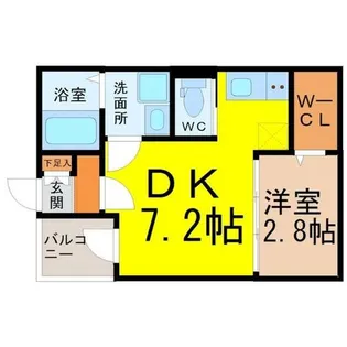 エトワール大曽根【2階】の間取り