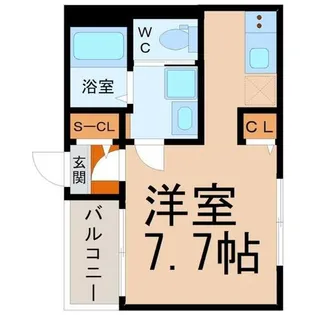メゾン・ド・ボヌール名古屋【3階】の間取り