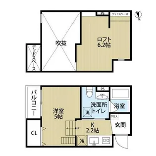 GLENLIVET【1階】の間取り