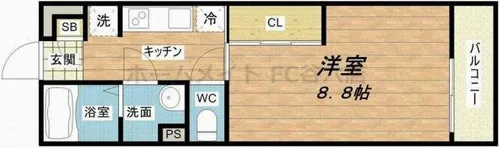 リブリ・アベリア【3階】の間取り