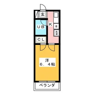あけぼの巌ビル【3階】の間取り