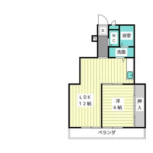 エクセル東丘【2階】の間取り