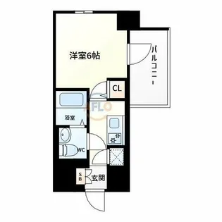 エスリード天王寺町北【11階】の間取り