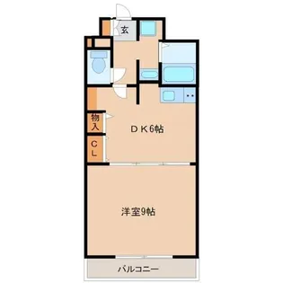 プロヴァンス【2階】の間取り