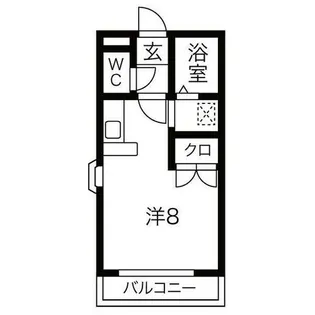 アネックス瑞穂【2階】の間取り