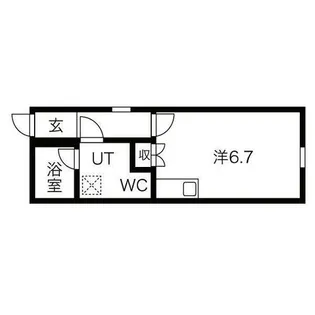 Pre cher 浄心【1階】の間取り