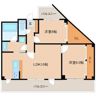 ソフィア【3階】の間取り