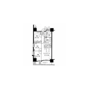 レジディア三宮東【12階】の間取り