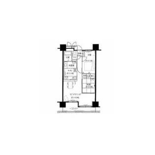 レジディア三宮東【15階】の間取り