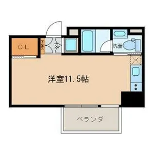 COZY名城公園【8階】の間取り