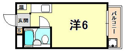 神栄ハイツ【2階】の間取り
