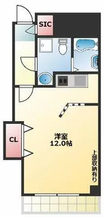 メゾンリエール【606号室】の間取り