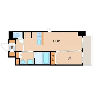 クローバー フロント【3階】の間取り