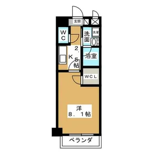 パークレジデンス上飯田駅前【1階】の間取り