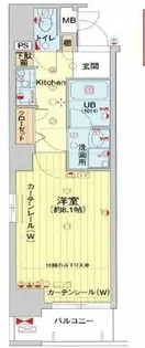 エイペックス梅田東【301号室】の間取り