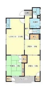 垣根マンション【3階】の間取り