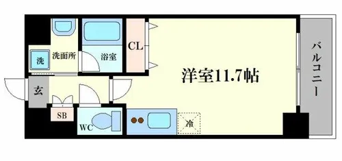 ATIRL【5階】の間取り