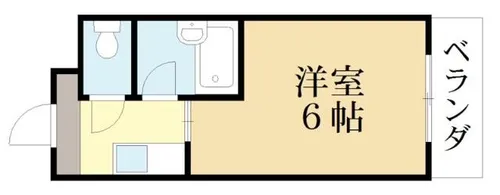 ジュネス神楽田【3階】の間取り