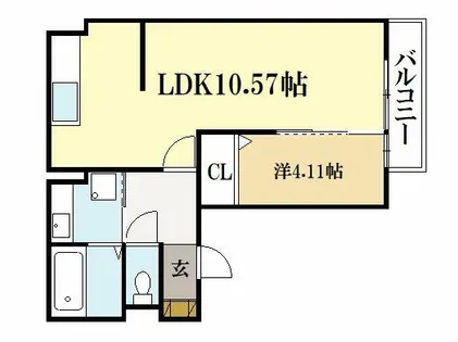 compassion7【3階】の間取り