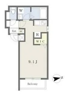 Cherim高畑 South【3階】の間取り
