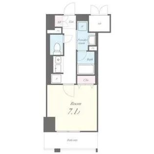 セイワパレス丸の内駅前【5階】の間取り