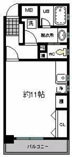 toutou【1階】の間取り