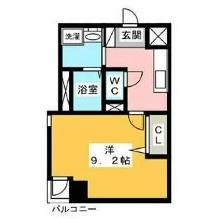 ArtizA浅間町【904号室】の間取り