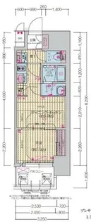 プレサンス上前津エレスタ【2階】の間取り