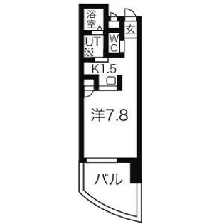 グランステージ千種【9階】の間取り