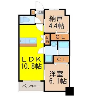 愛知県名古屋市天白区平針3丁目【マンション】の間取り