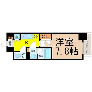 コンフォート新栄(Comfort)【6階】の間取り