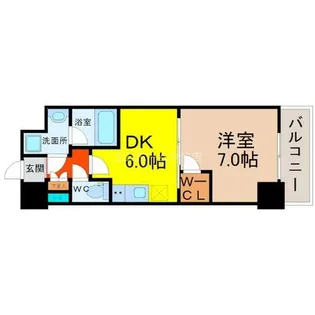 MX-I(エムエックスワン)【9階】の間取り