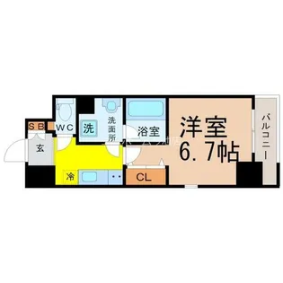 PULCHRA OZONE(プルクラ大曽根)【6階】の間取り