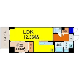 GRAN DUKE東桜【2階】の間取り