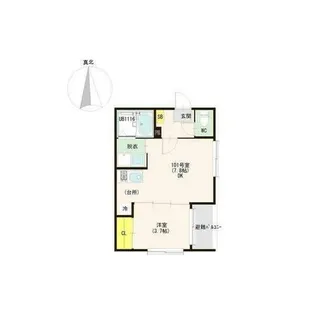 FELICITA【1階】の間取り