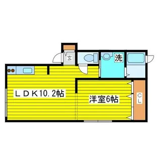 ドルチェN10【403号室】の間取り