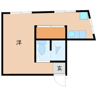 リヨンドハイツ【4階】の間取り